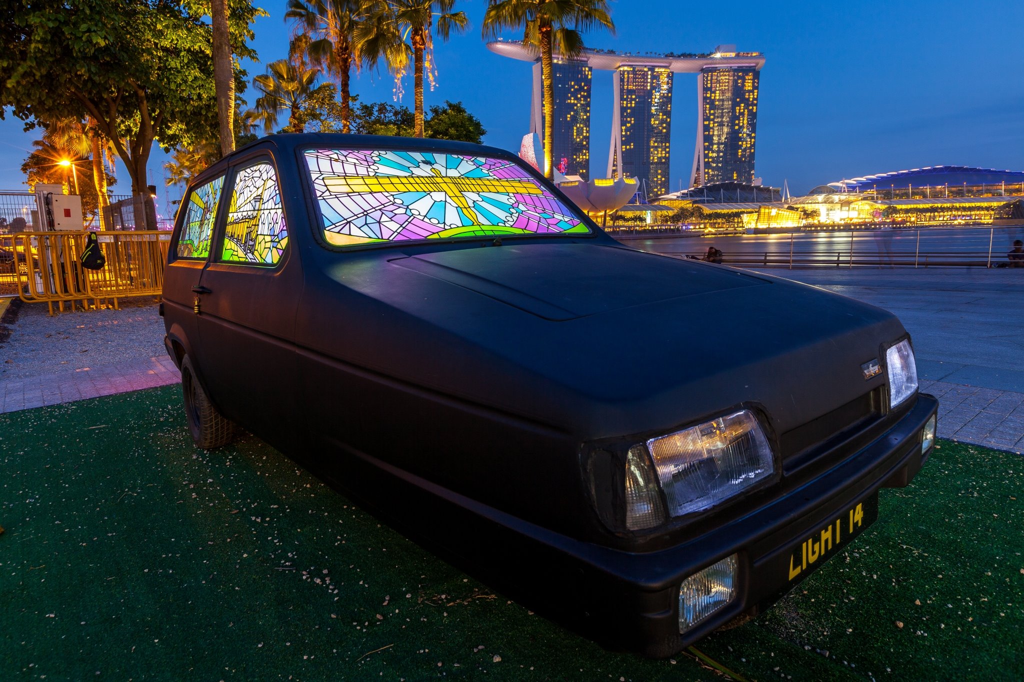 stained glass cars Stuart Langley
